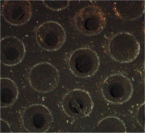 Soot in tubes