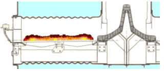 Fire tube for bouble-ended Scotch marine steam boiler